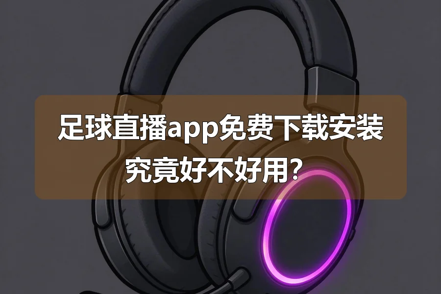 足球直播app免费下载安装究竟好不好用?